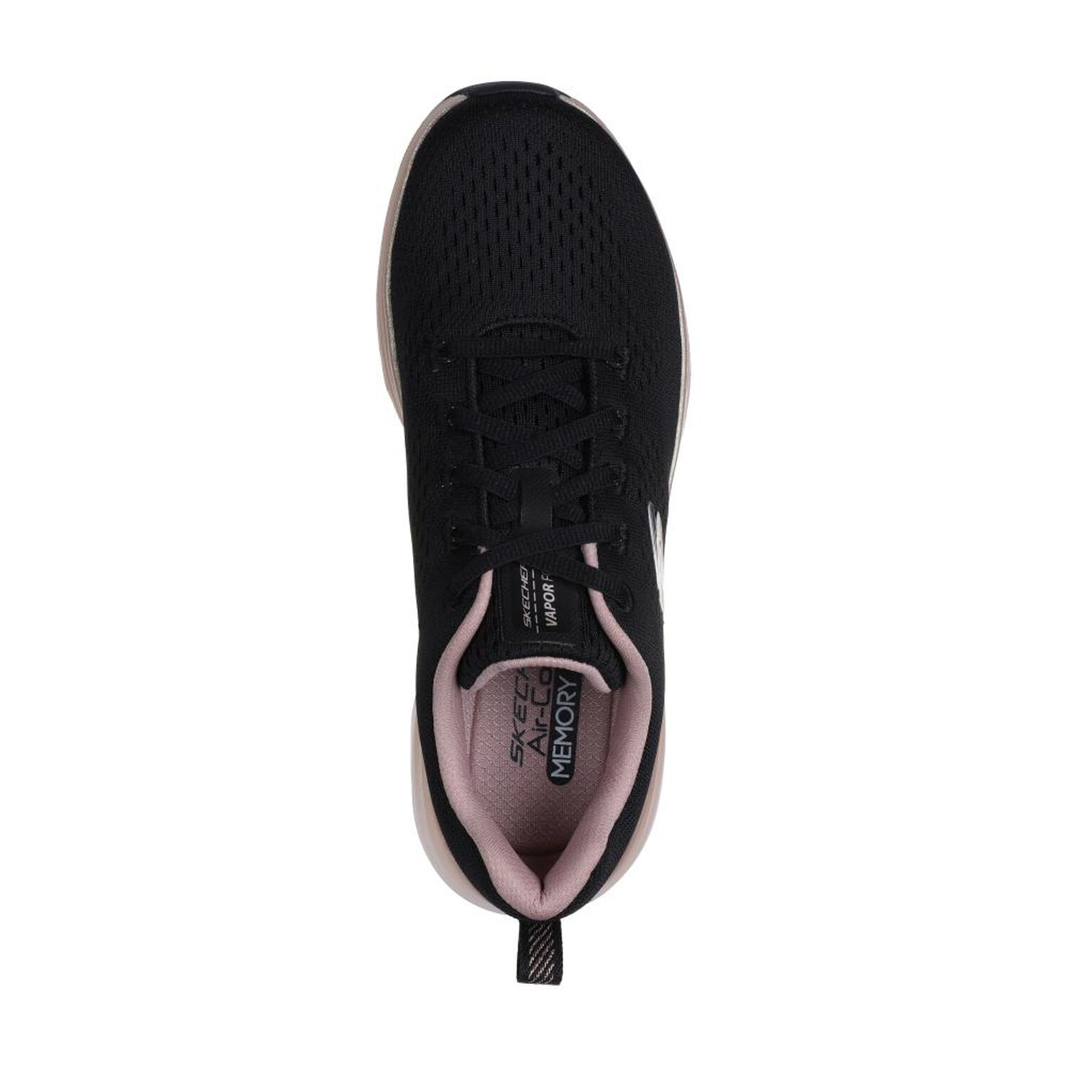 Zapatilla Urbana Mujer Skechers Vapor Foam Midnight Glimmer Negro image number 4.0