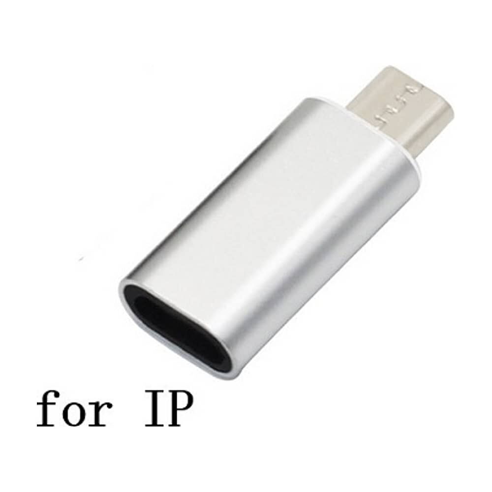 Adaptador Micro Usb Para Iphone Ligthning Convertidor Otg Conversor Micro Usb V8 Macho Para Iphone Hembra image number 4.0