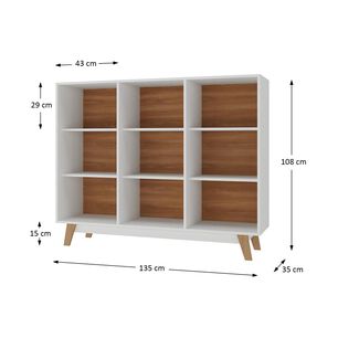 Librero Di Poretti Design Dina