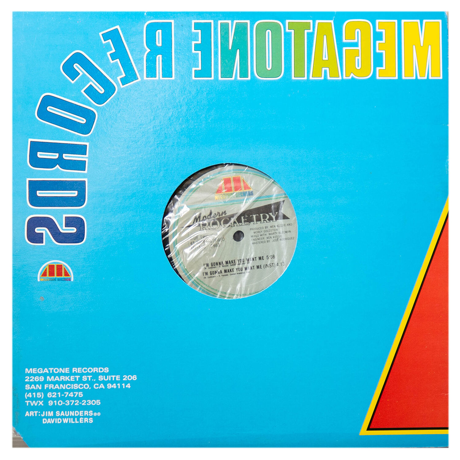 Modern Rocketry - I'm Gonna Make You Want Me | 12" Maxi Single Usado image number 1.0