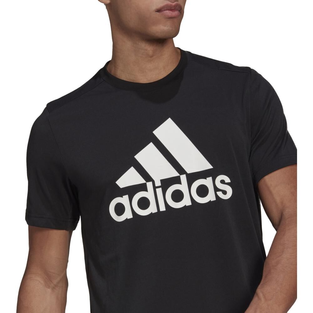 Polera Hombre Adidas D2m Feelready image number 3.0