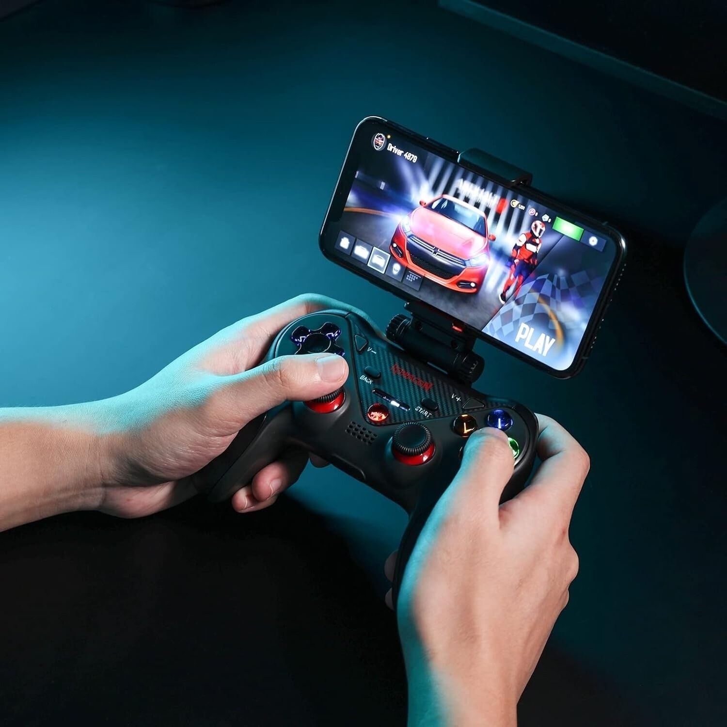 Gamepad Inal&aacute;mbrico Redragon G812 Bluetooth Multiplataformas image number 12.0