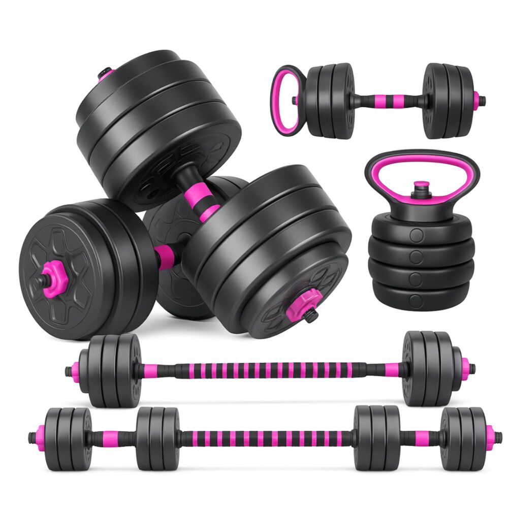 Mancuernas 40 Kg Barra Ajustables 3 En 1 image number 0.0