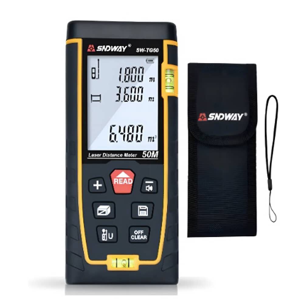 Medidor De Distancia Laser Digital 50 Metros image number 0.0