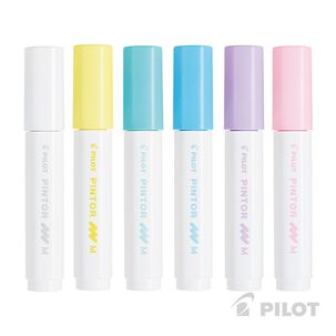 Set 6 Lápices Pintor Medio Colores Pasteles Qsize 90