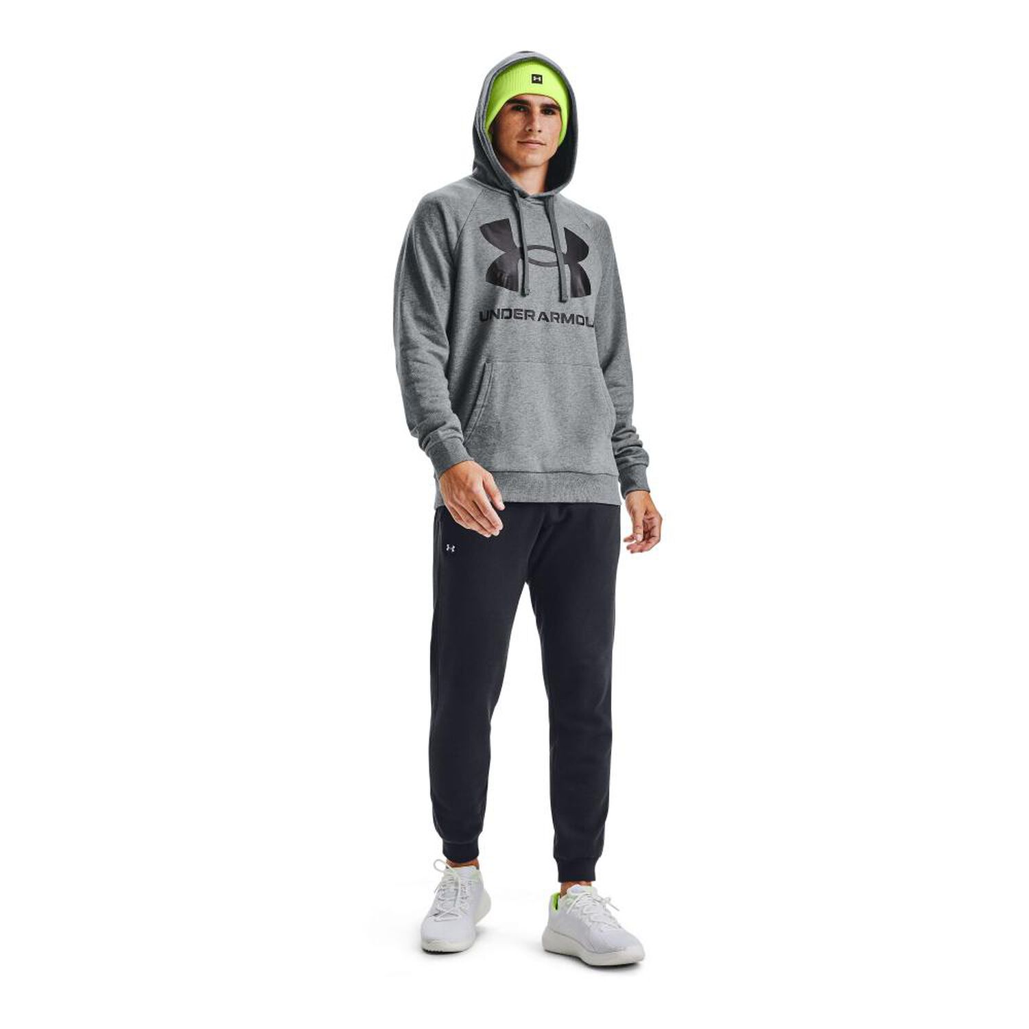 Poler&oacute;n Deportivo Under Armour Rival Flc Big Lgo Hd image number 4.0