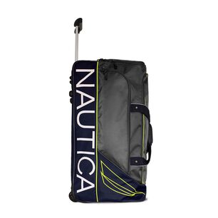 Bolso De Viaje Con Ruedas Nautica Mannar L Gris + Candado
