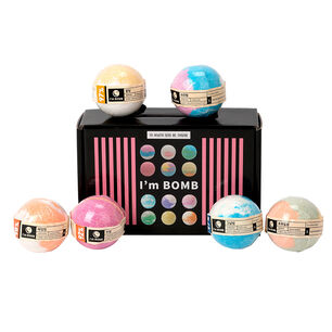 Set De 6 Bombas De Tina Con Aroma Surtido 120g Im Bomb