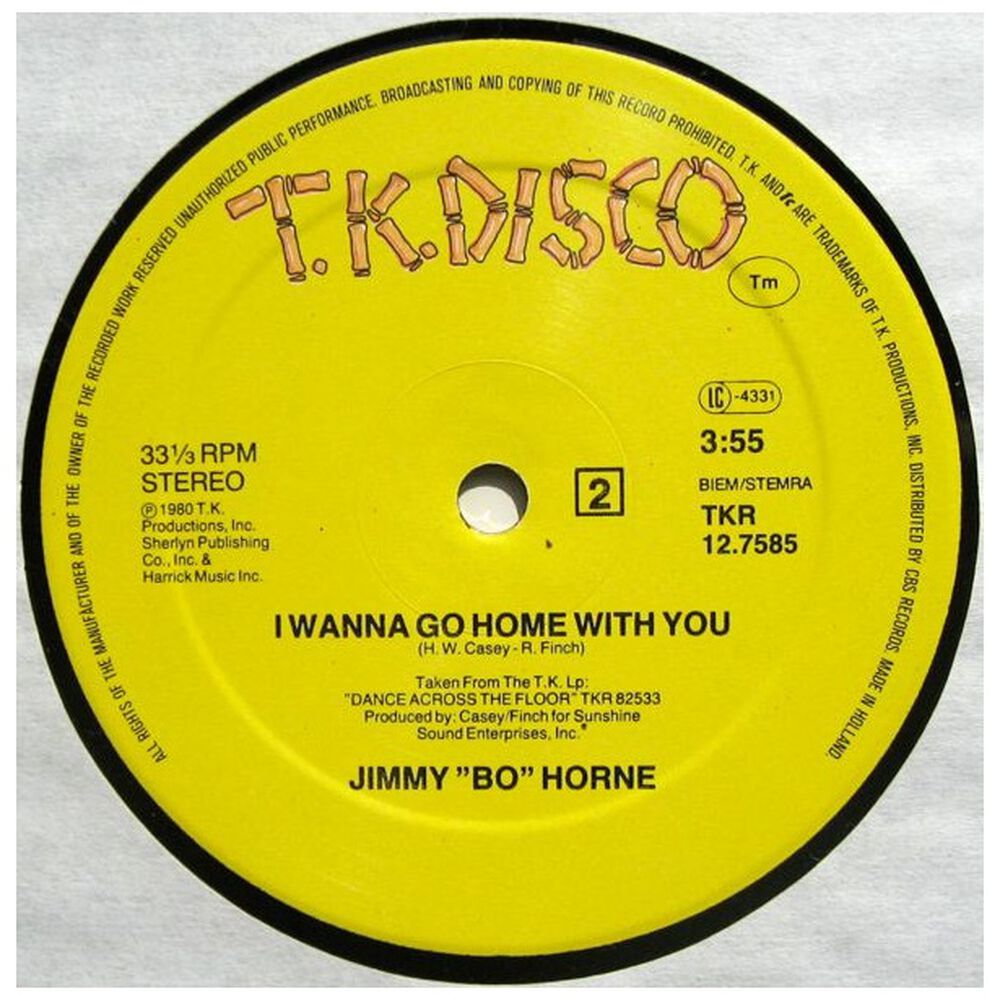 Jimmy "bo" Horne - Is It In | 12" Maxi Single Vinilo Usado image number 3.0