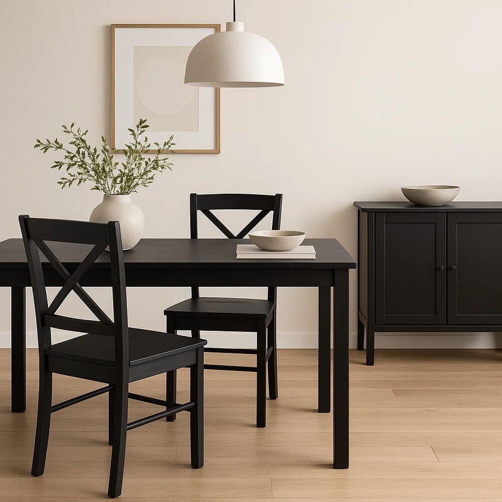 Silla De Madera Simply Negra image number 2.0