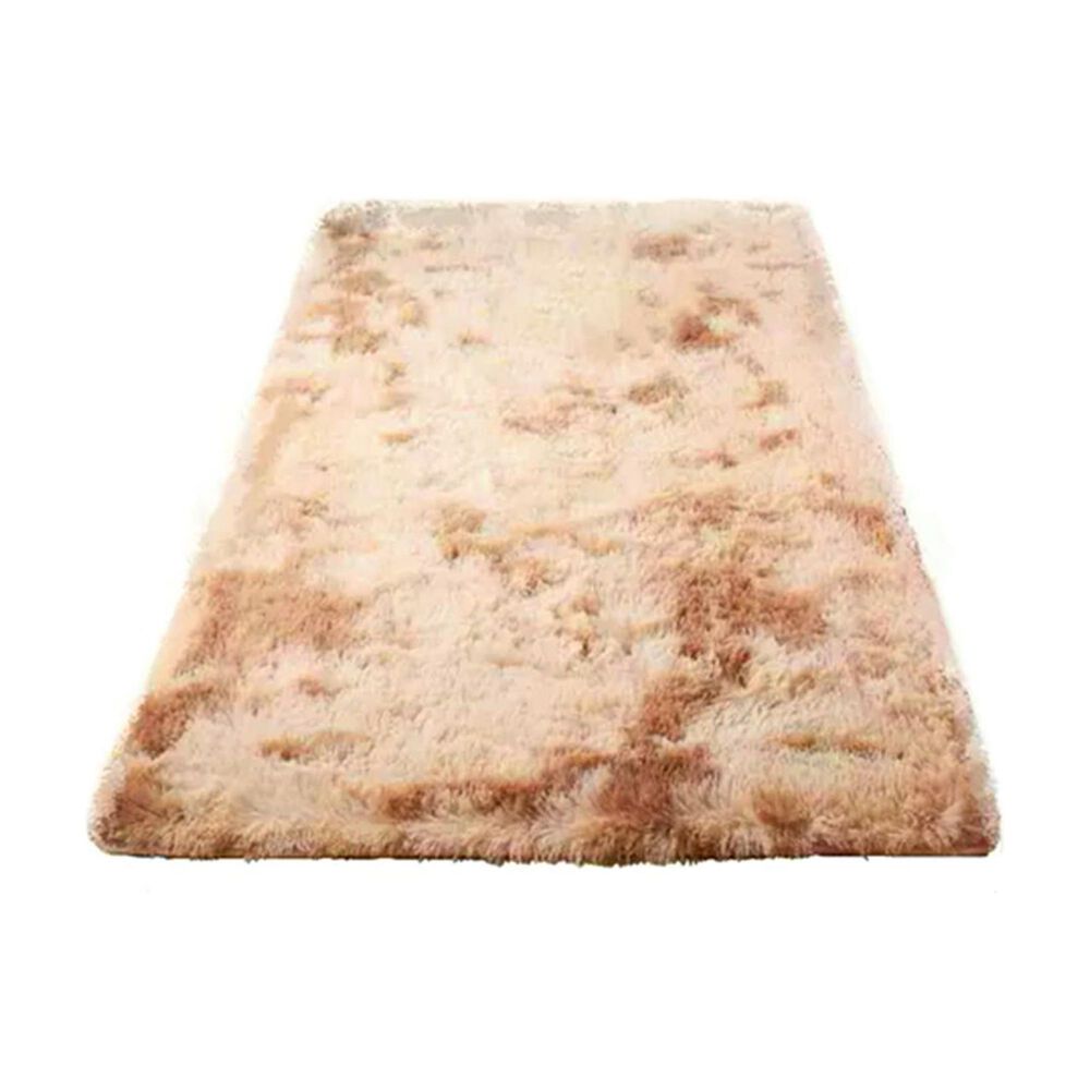 Bajada Cama Peluda Alfombra Café 160x60 Cm image number 0.0