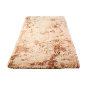 Bajada Cama Peluda Alfombra Caf&eacute; 160x60 Cm