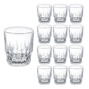 Set 12 Vasos Trago Bajo Torino Bebidas Jugos Allegra 280ml