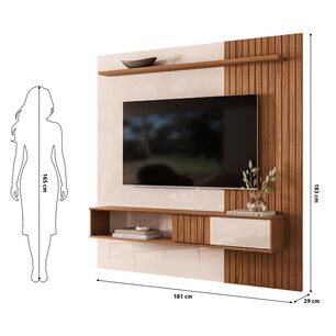 Panel Tv Di Poretti Design Panel Cosmo / 1 Puerta