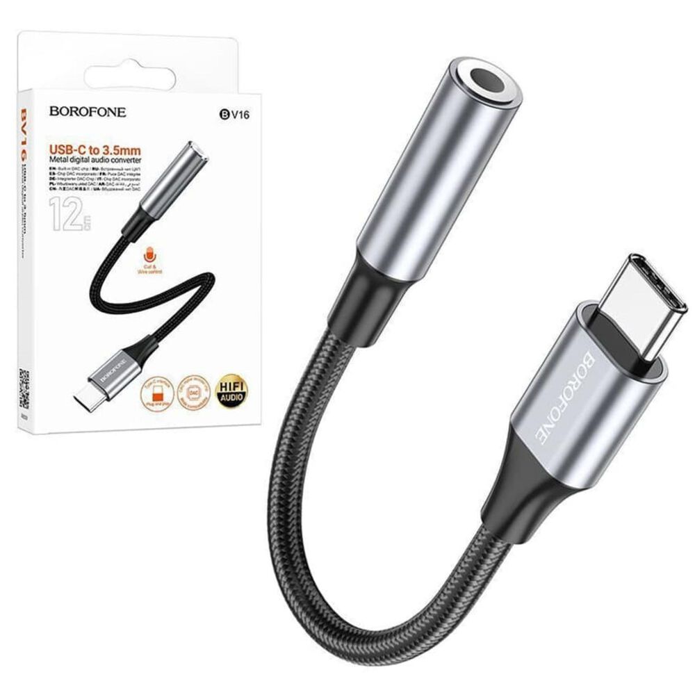 Cable Adaptador Convertidor De Audio De Tipo C A 3,5 Mm image number 0.0