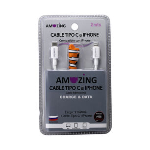 Cable Tipo C A Iphone De 2 Metros