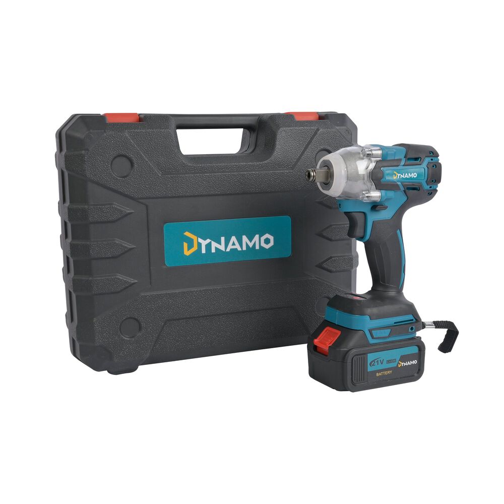 Llave De Impacto Inal&aacute;mbrica Dynamo 21v + 2 Baterias Y Acss image number 4.0