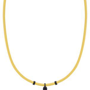 Cadena De Hombre Cat J005n10171 Negro-amarillo
