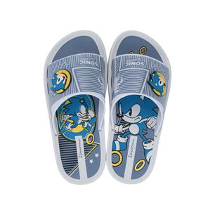 Sandalia Infantil Blanco/azul Sonic Slide Ipanema