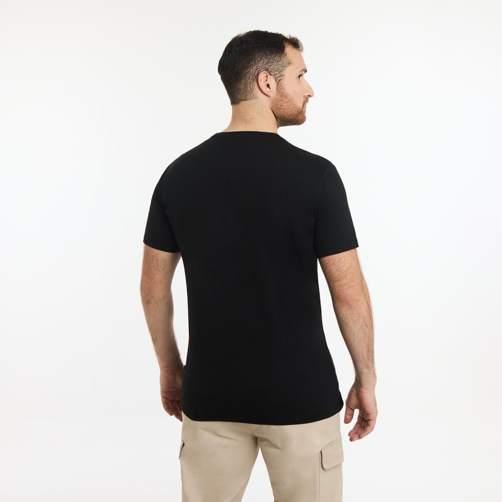 Polera Regular Manga Corta Cuello Redondo Hombre Herald image number 3.0