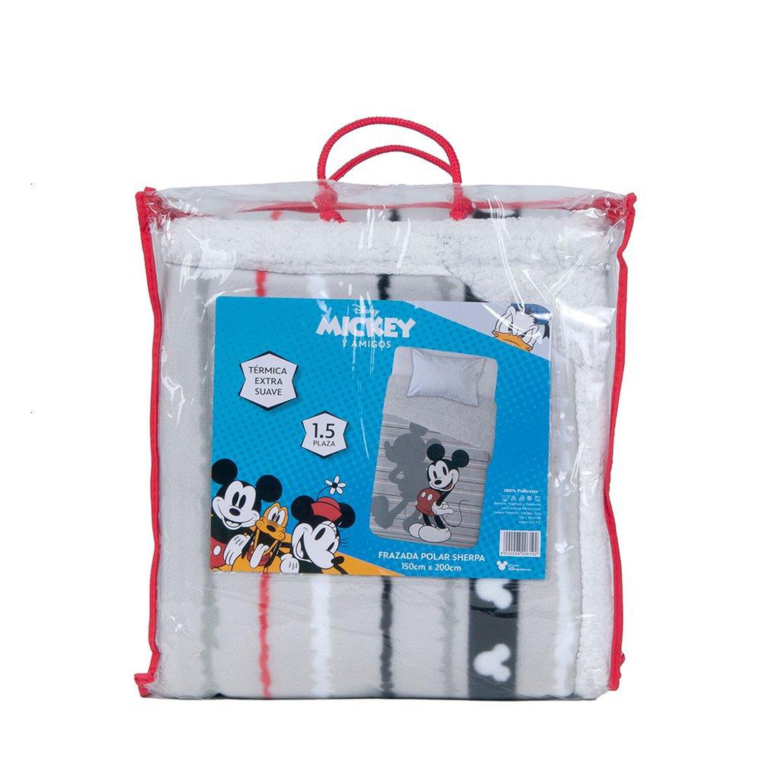 Frazada Polar Sherpa 150x200 Mickey Vintage image number 2.0