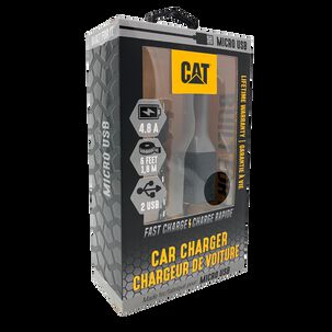 Cargador Cat Para Autos Micro Usb Doble