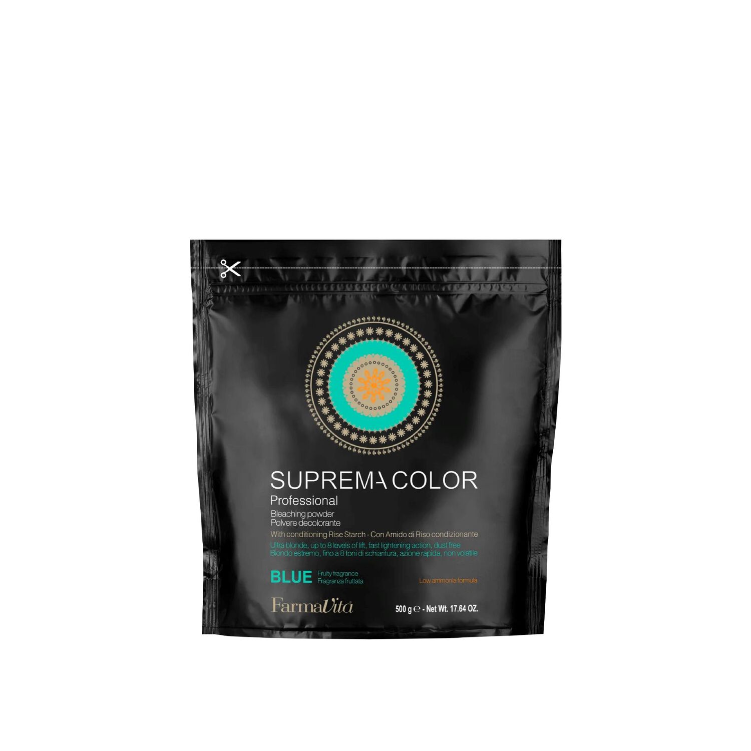 Farmavita Decolorante Suprema Color 500 Grs Tono Azul image number 3.0