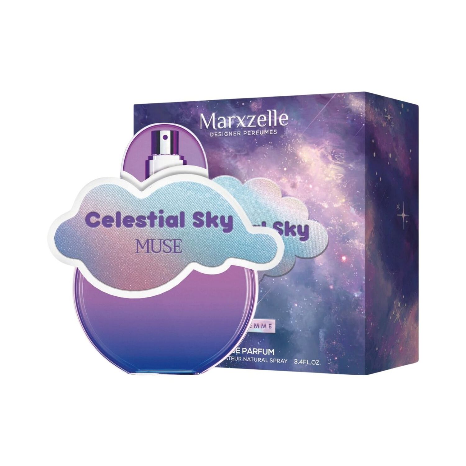 Marxzelle Lujo Celestial Sky Muse Pour Femme Edp 80 Ml image number 0.0