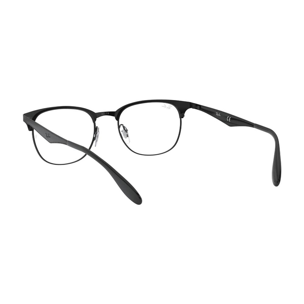 Lentes &Oacute;pticos Matte Black On Black Ray-ban Optical image number 5.0