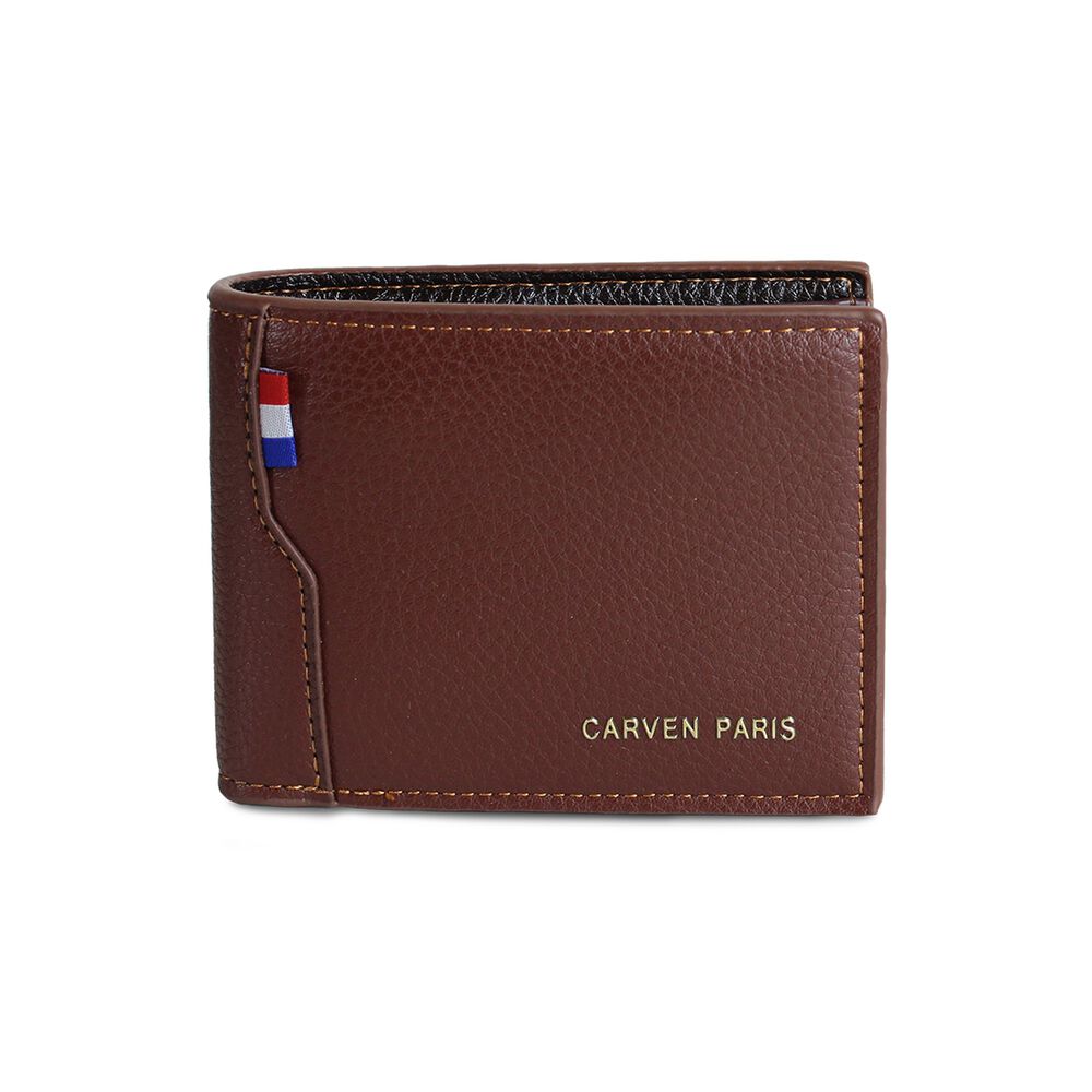 Billetera De Hombre Matt Caf&eacute; Carven Paris image number 0.0