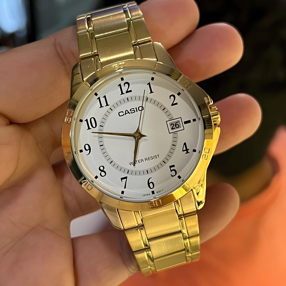 Reloj Mtp-v004g-7b Hombre Analogo Metal image number 2.0