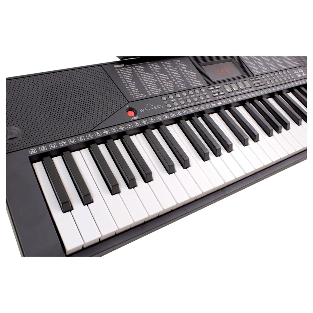 Teclado Musical Walters De 61 Notas Con Display Led Wpk-683b image number 2.0