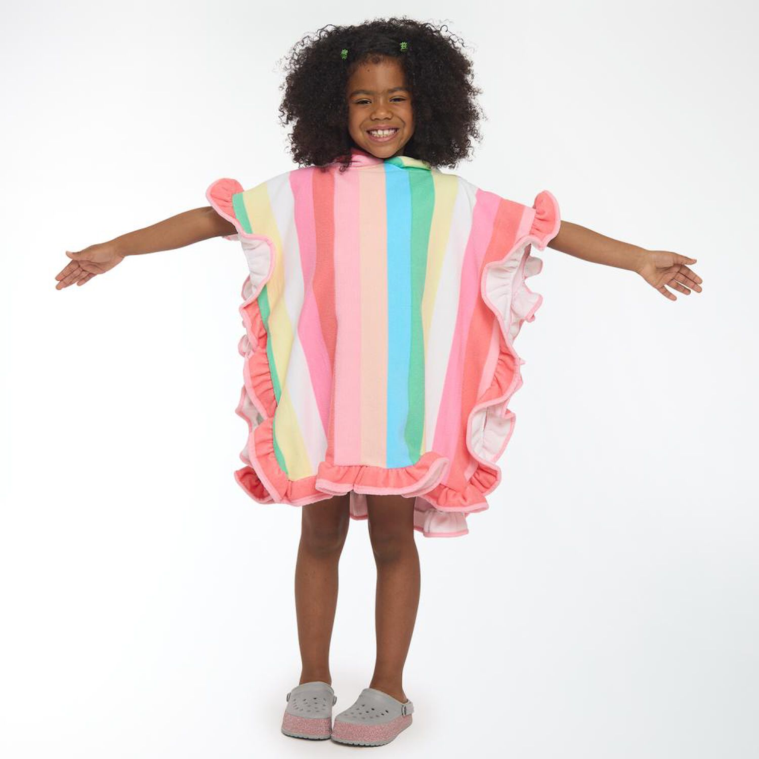 Toalla Playa Capucha Casaideal Kids Valentina / 60 X 120 Cm image number 0.0