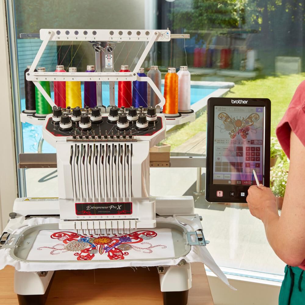 Máquina Bordadora Brother Pr1050X image number 2.0