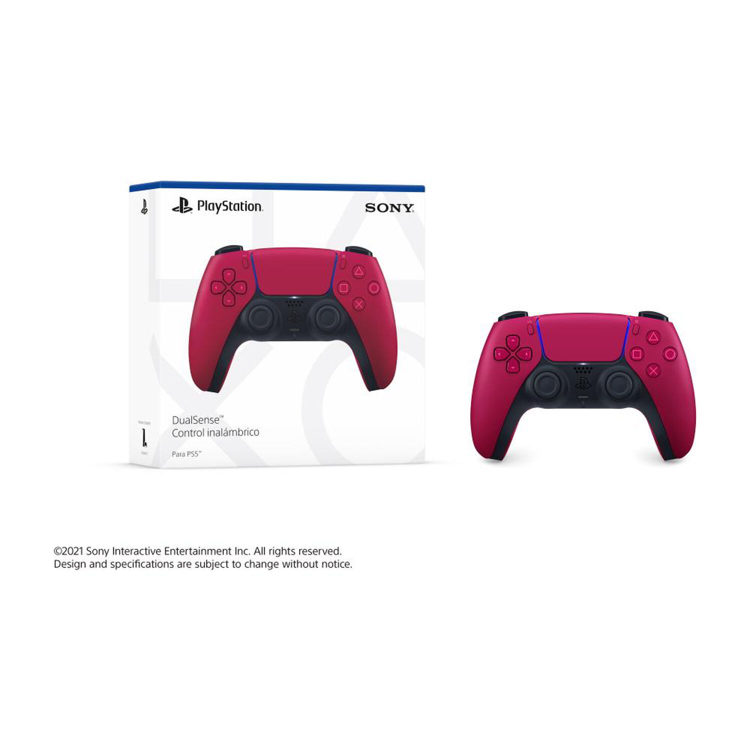 Control PS5 Sony DualSense Cosmic Red image number 7.0
