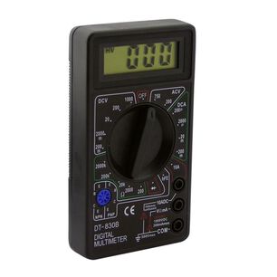 Tester Digital Dt-830b Clasico Negro Caja