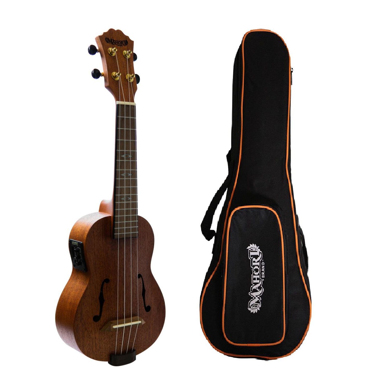 Ukelele Mahori Soprano Electroac&uacute;stica + Funda Mh-31-seq image number 0.0