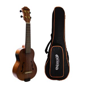 Ukelele Mahori Soprano Electroac&uacute;stica + Funda Mh-31-seq