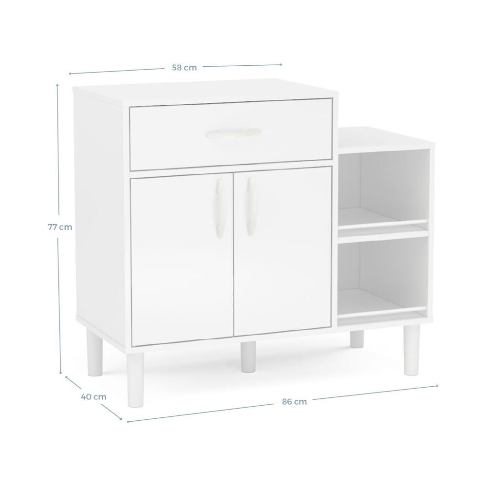 Mueble De Cocina Cocina Microondas Vekkahome Montauri image number 1.0