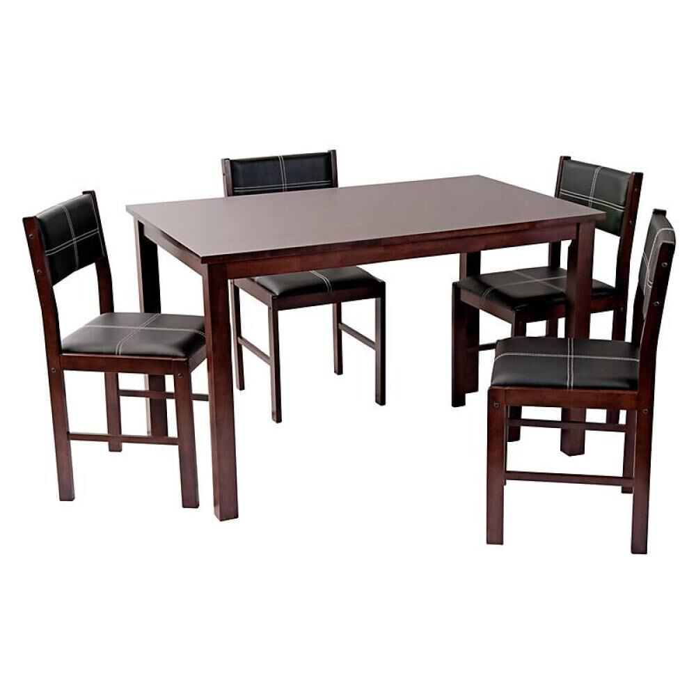 Juego De Comedor Ecogar New York / 4 Sillas image number 0.0