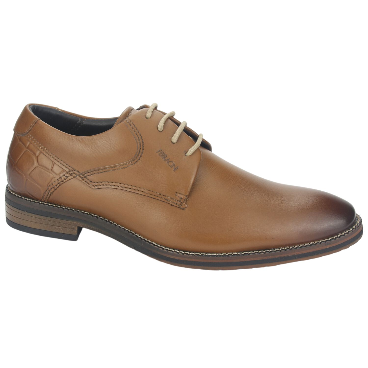 Zapato Ferracini Hombre 3941 Bentley Caf&eacute; Casual image number 0.0