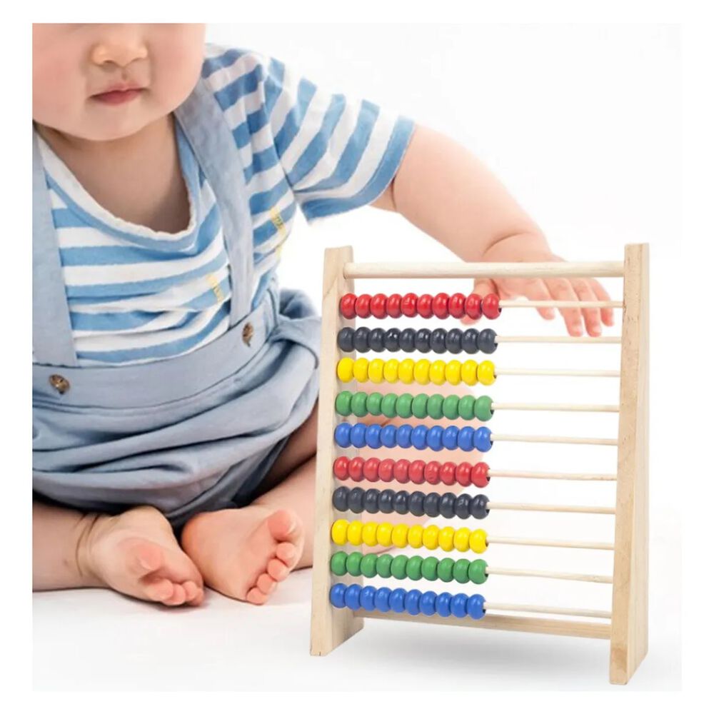 Abaco De Madera Cuenta Aritmética Para Niños image number 5.0