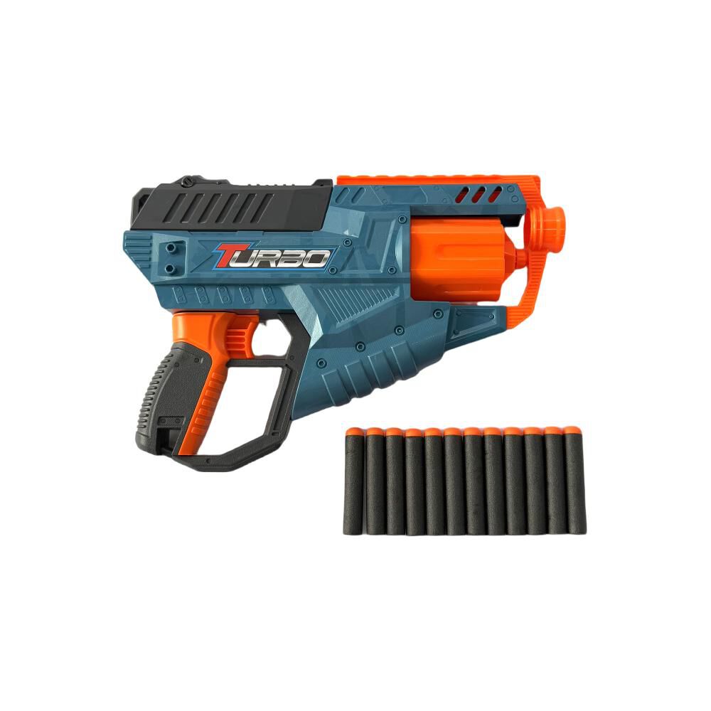 Lanzador Blaster Attacker Turbo x 12 Hitoys Bt319 image number 0.0