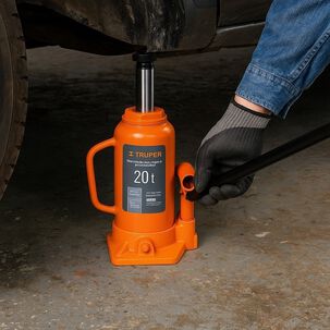 Gata Hidraulica 20 Tn Tipo Botella Truper Gat-20