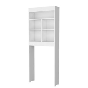 Estante Wc 5 Repisas Fm-014b - Blanco