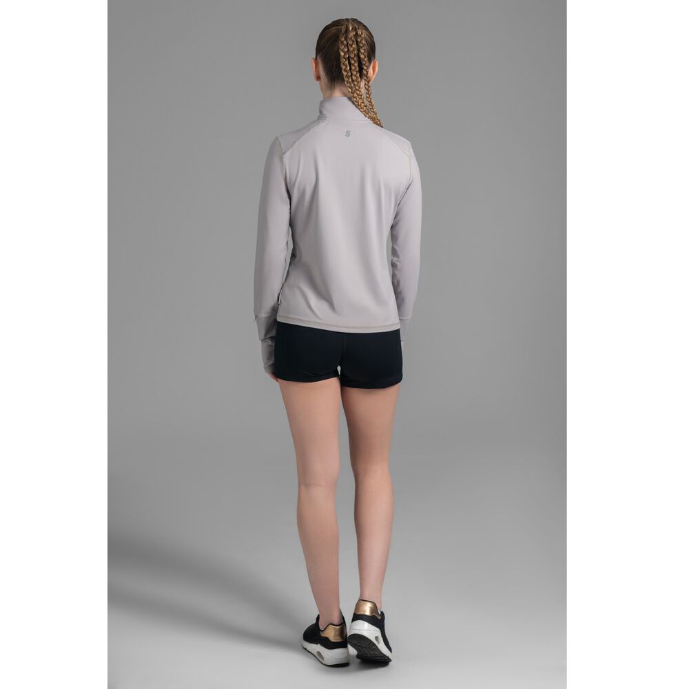 Ultimate Midi Zipper Sport Mujer Cool Gray - Xs image number 1.0