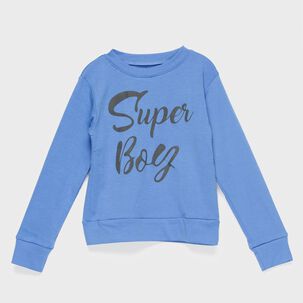 Polera Azul Super Boy Algodón Peruano