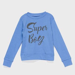 Polera Azul Super Boy Algod&oacute;n Peruano
