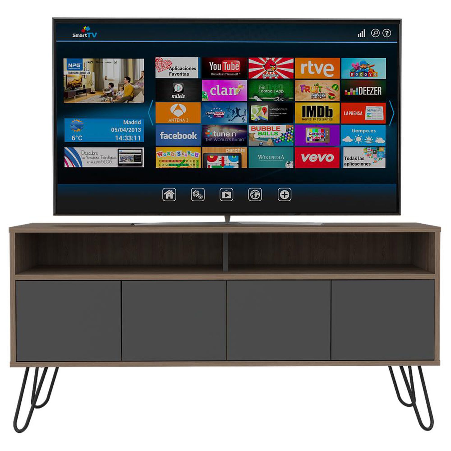 Rack Tuhome Vassel / 4 Puertas image number 0.0