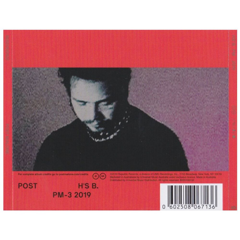 Post Malone - Hollywoods Bleeding | Cd image number 1.0